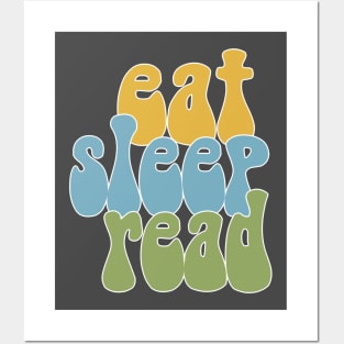 Eat Sleep Read / English Nerds / College Student Posters and Art